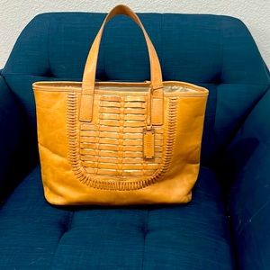 Soft leather UGG bag